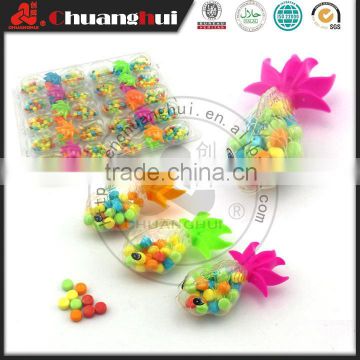 Plastic Goldfish Shape Bottle Candy, Press Candy In Bottle