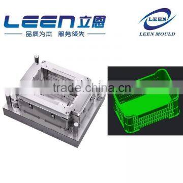 Factory Direct Sales Quality Assurance Injection Plastic Crate Mould photo-3
