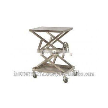 Modern Crank Coffee Chrome W/Nickel