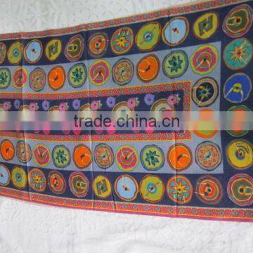 VARIOUS PRINT SILK SCARVES TEXTILE