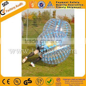 Promotion bumper bubble football for sale TB224