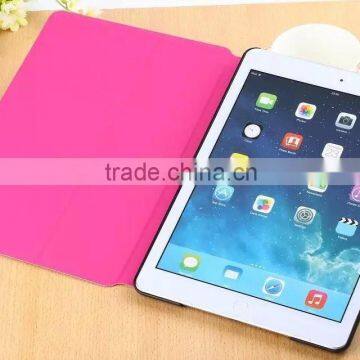 2015 new design pu leather case for ipad 5 ipad air cases