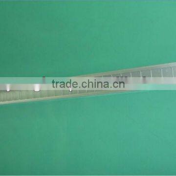 single tube hanging office grille light fixture