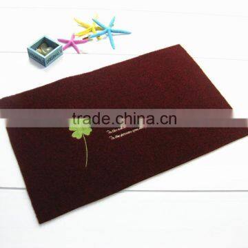 Dust Remove Door Mat Anti Slip Printing Embroidered Rugs photo-3