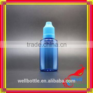 pet bottle 30ml blue with 30ml dropper bottle for pet plastic dropper bottle PET392R