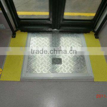 Fold Manual Wheelchair Loading Ramp for Bus