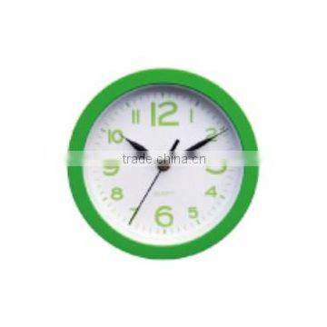 Cute promotional round quartz ABS plastic wall clcok