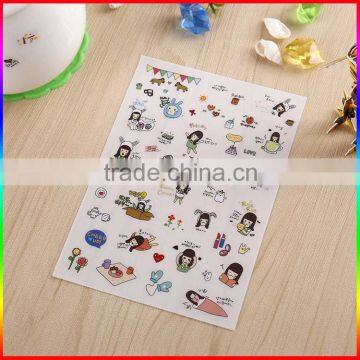 English Words PVC Cartoon Stickers for Little Boys and Girls photo-3
