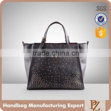 3539 hot sale reversible PU tote bag function shoulder bag manufacturers China lady handbag fashion 2015