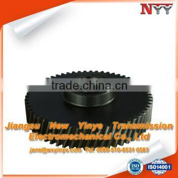 mechanical steel helical gear wheel