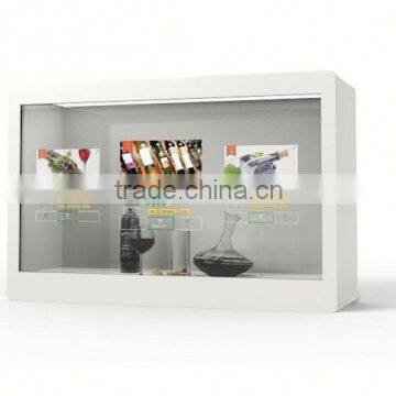 High brightness 800nits flexible transparent lcd display 47inch lg video display