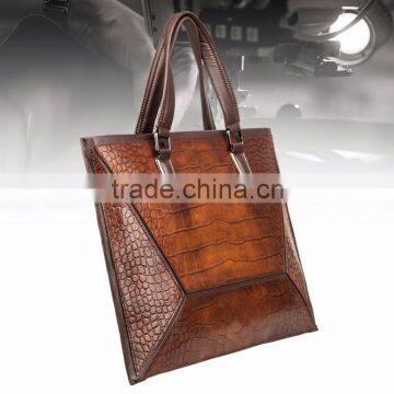 QIALINO New 2016 Vintage Leather Briefcase Leather Man Laptop Bag for Macbook Air/pro 12 13 photo-2