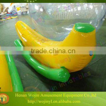 Custom commercial inflatable banana boats for sale in water play