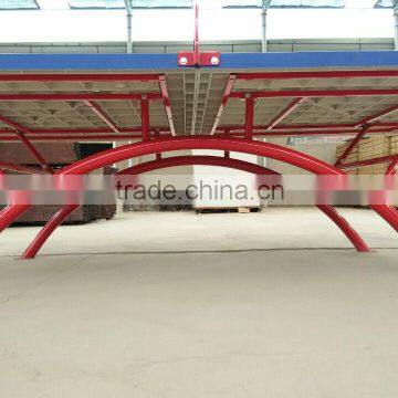 ITTF approved SMC outdoor Single folding movable table Table Tennis Table