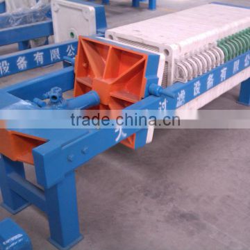 Small Manual Filter Press for Glaze Waste Water