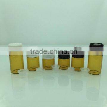 wholesale cheap price 1ml,2ml,3ml,5ml screw cap crystal perfume glass bottle