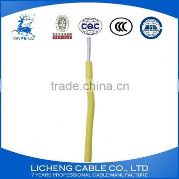 China Manufacturer Yellow House Wiring Aluminum Core PVC Insulated Electric Wire and Cable -BLV(2.5mm2)