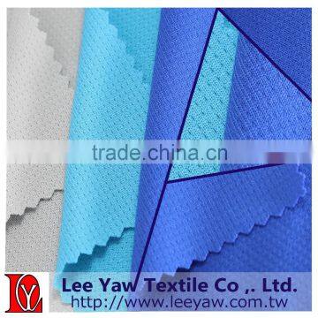 100% polyester air mesh jersey fabric with anti-bacterial