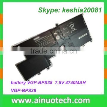 VGP-BPS38 Battery for SNY 7.5V 4740MAH Laptop lithium battery BPS9 BPS12 BPS13 BPS15 BPS22 BPS26