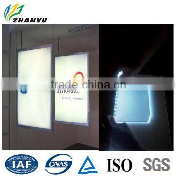 Zhanyu Acrylic Factory Sale Laser Dot Acrylic Sheet for Led Light for Light Box