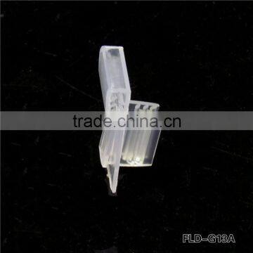 Promotional adjustable supermarket shelf plastic clip holder