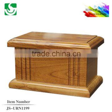 Chinese supplier wood cremation urn for ashes