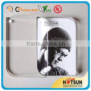 2016 acrylic wholesale photo frame high quality acrylic magnetic photo frame