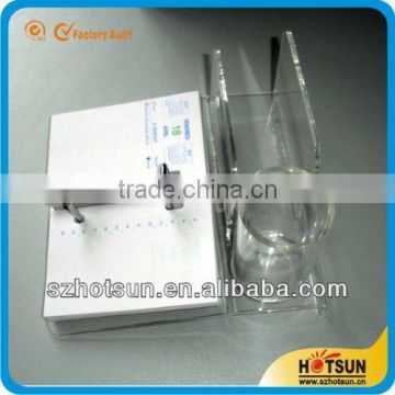 wholesale desktop calendar,clear plexiglass/acrylic calendar with pen holder