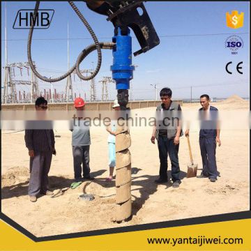 ISO9001 CE Approved Earth soil Auger/TORQUE EARTH DRILL for sale