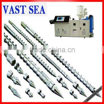 screw and barrel for plastic extruder