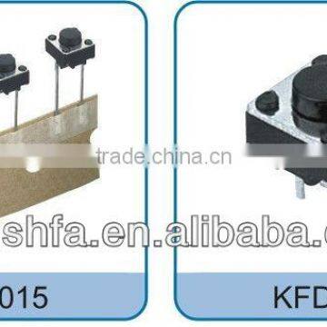 50mA 12V DC tact switch KFD-015 KFD-016