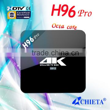 Double WIFI H96 Pro TV Box Support OTA Android Set Top Box