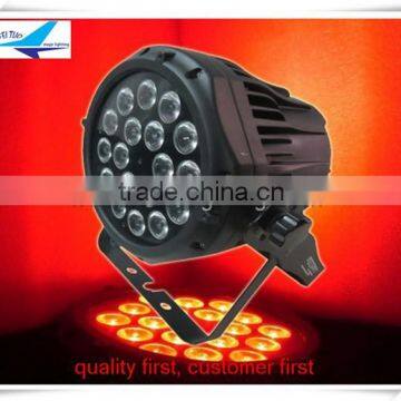 RGBW 18x10w waterproof led par light fixture led par ip65