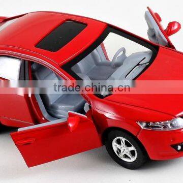 1:32 Pull Back Die Cast Metal Car With Light And Music