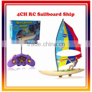 4 Channel Radio Control sailboard ship,Toys RC Boat