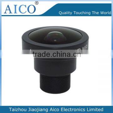 fujian cn aico camera hd 1.98mm 1/1.8 inch f2.8 megapixel m12 180 degree lens