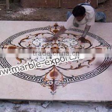 Marble Inlay Floor