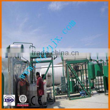 new technology for used engine oil recycling vacuum distillation purifier