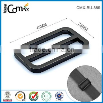 Gunmetal zinc alloy fashion square metal garment buckle