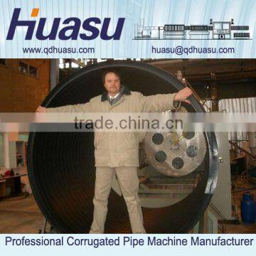 PE Huge Calibre Hollowness Wall Spiral Pipe Production Machinery