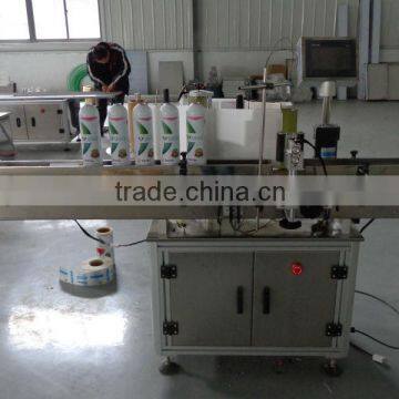 aerosol can labeling machine