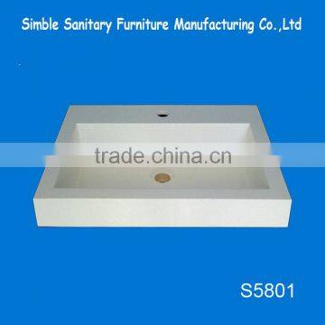 Acrylic Solid Surface Medical Wash Basin, Gelcoat Wash Basin photo-4