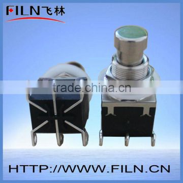 6 pin foot push button switch 3pdt