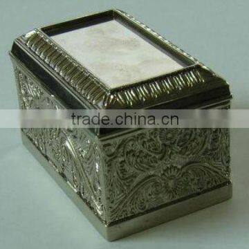 Metal antique box