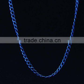 Byzantine Stainless Steel Chain Necklace & 18k Gold Bracelet Tribal Necklace photo-4