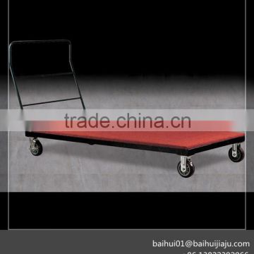 iron durable banquet table trolley