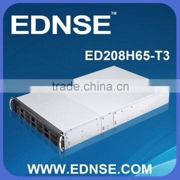 ED208H65-T3-D 8 Bay Hot Swap 2U Rackmount Chassis for VOIP Gateways