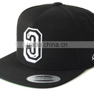 Fashion Cheap Black Unisex Snapback Hat Outdoors Travel Cap