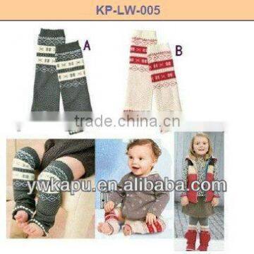 Baby Cotton Leg Warmers2016 With Knitting Pattern for Wholesale in Stock