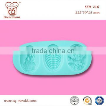 Silicone fondant maker mold new product